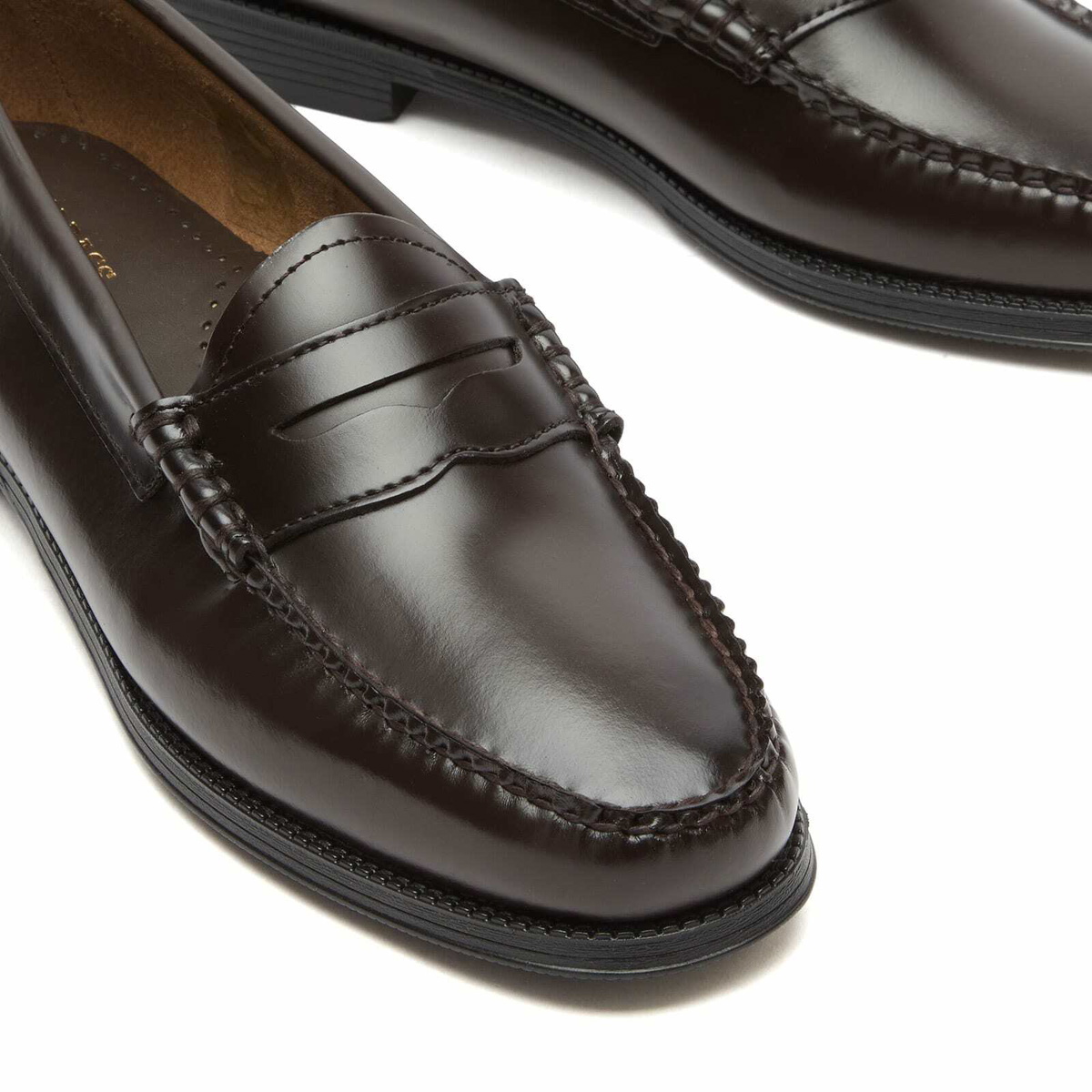 Bass Weejuns Women's Weejun II Penny Loafer in Chocolate Leather