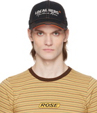 Martine Rose Black Roll Back Cap