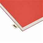 Pith Yuzu Plain Notebook - Medium in Red