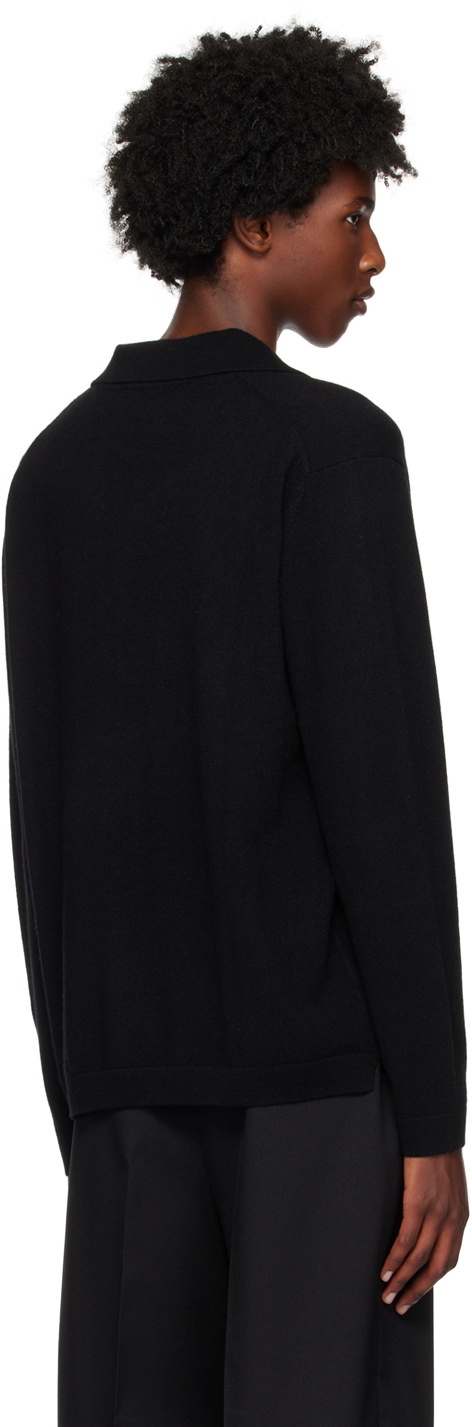 LISA YANG Black Emil Polo
