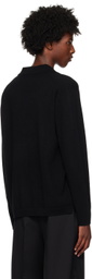 LISA YANG Black Emil Polo