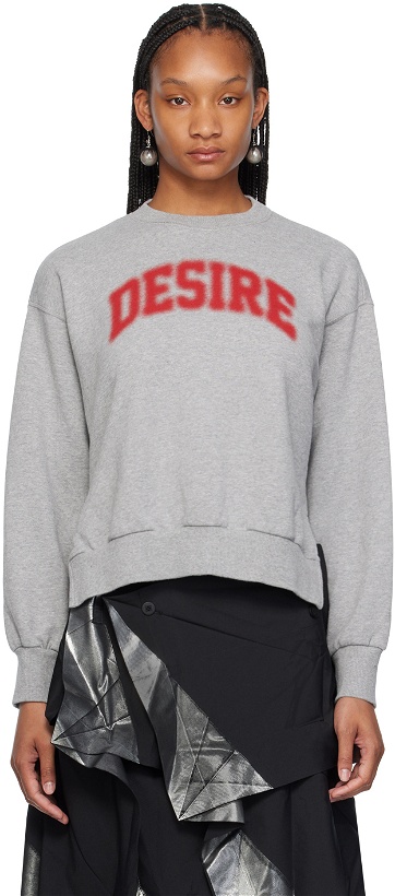 Photo: UNDERCOVER Gray 'Desire' Sweatshirt