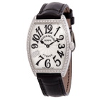 Franck Muller Cintree Curvex Quartz Diamond Unisex Watch 2852 QZ D 1R 8CD AC