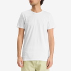 Calvin Klein Men's Crew Neck T-Shirt - 3 Pack in Black/White/Grey Heather