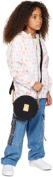Balmain Kids Black Round Bag
