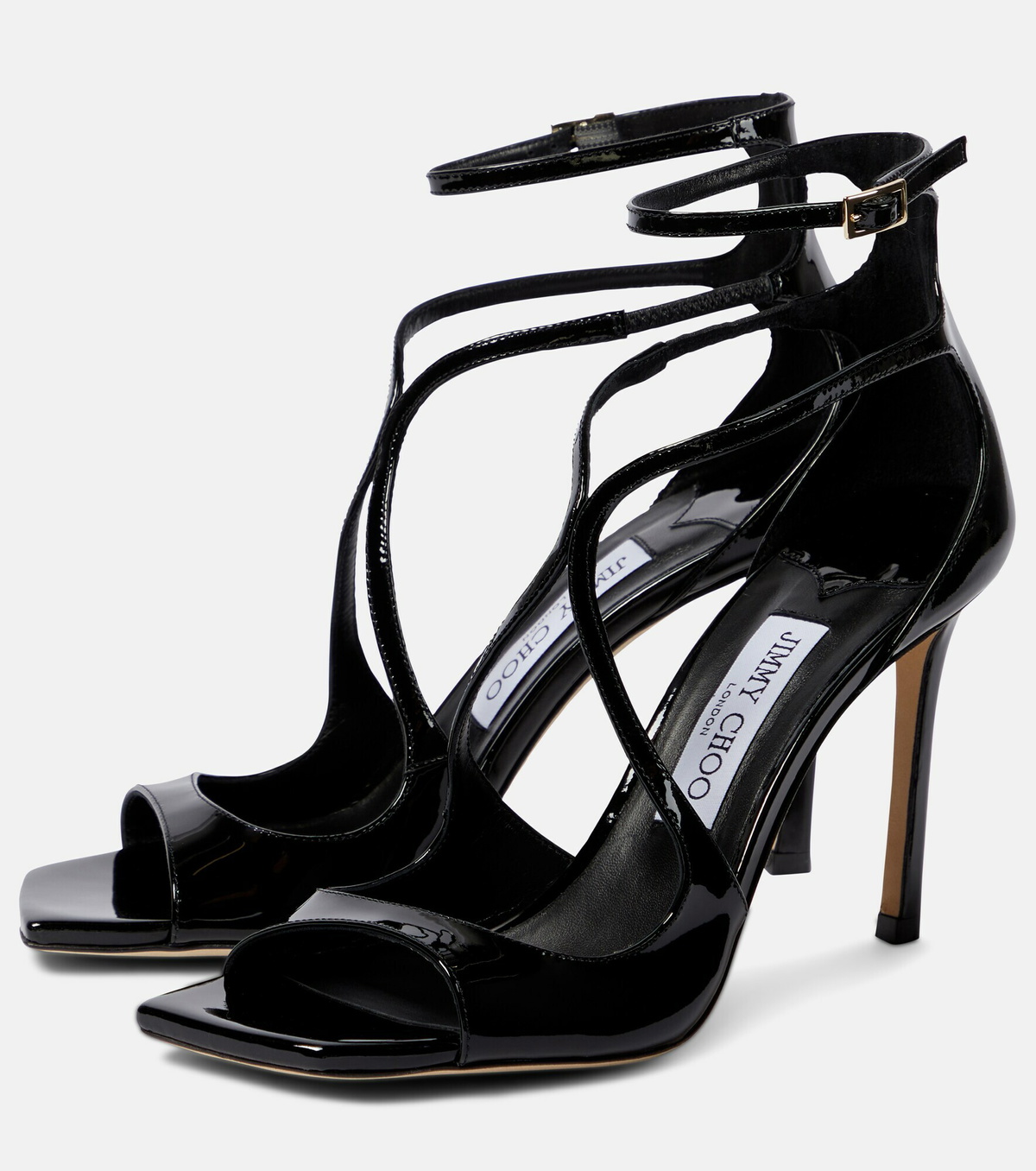 Jimmy Choo - Azia 95 patent leather sandals Jimmy Choo