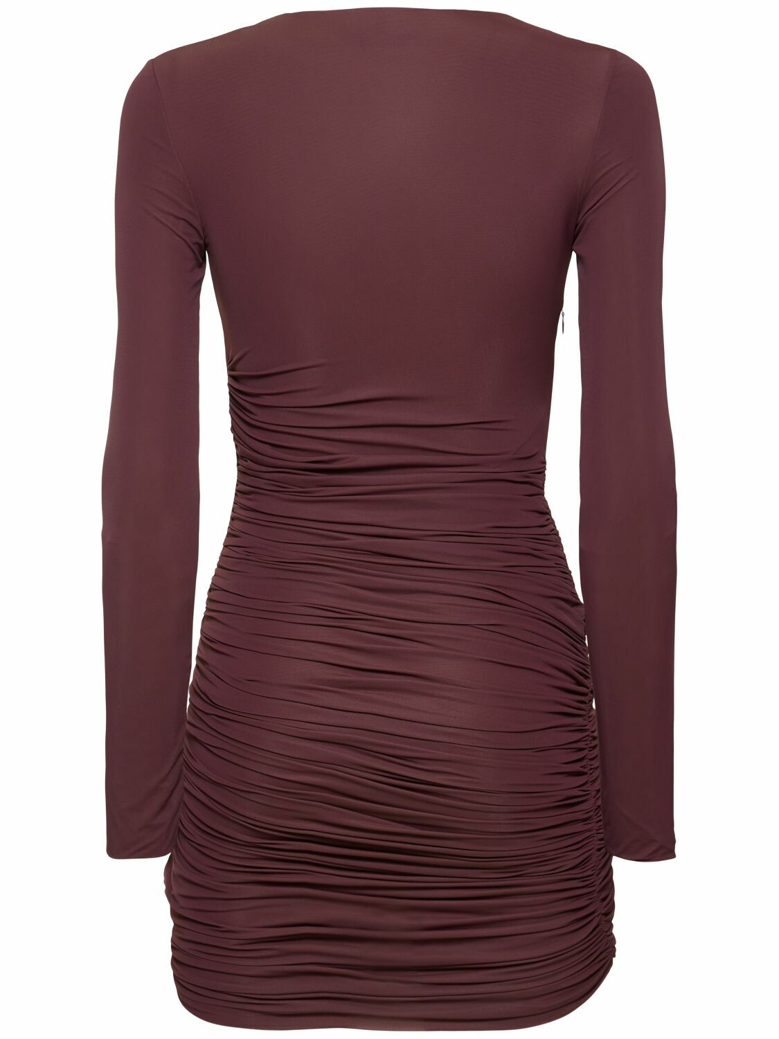 CHRISTOPHER ESBER Venus Looped Sheer Jersey Mini Dress Christopher Esber CHRISTOPHER ESBER Venus Looped Sheer Jersey Mini Dress Christopher Esber