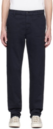 Nudie Jeans Navy Easy Alvin Trousers