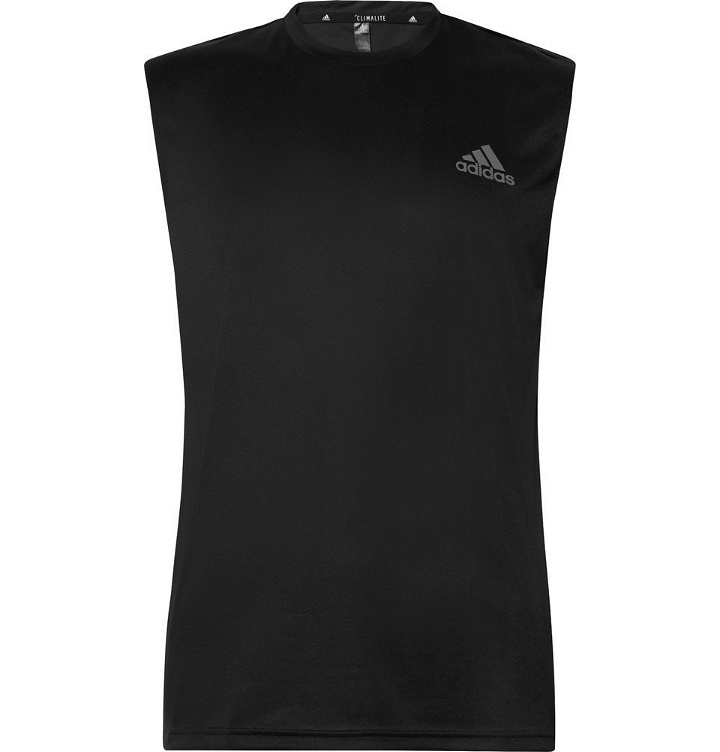 Photo: Adidas Sport - Essential Tech Climalite Tank Top - Black