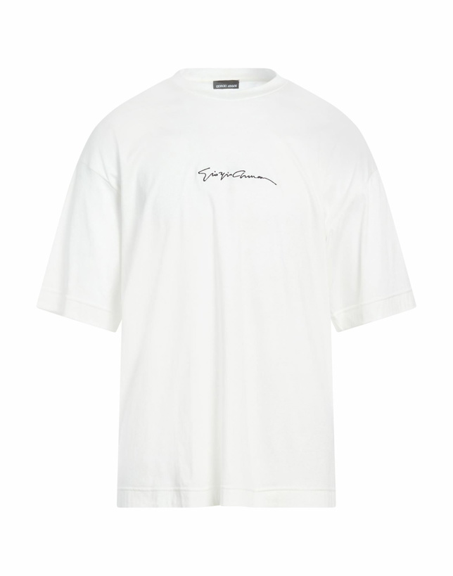 Photo: Giorgio Armani Mens T-shirt in White