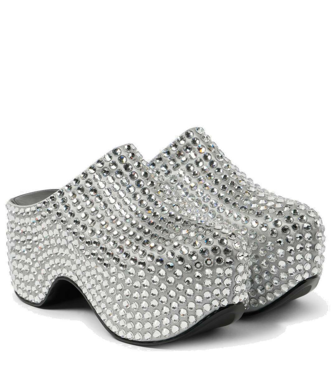 【送料&関税込】Sergio Rossi Denim Effect Mules Sergio Rossi Denim Effect Mules | italist