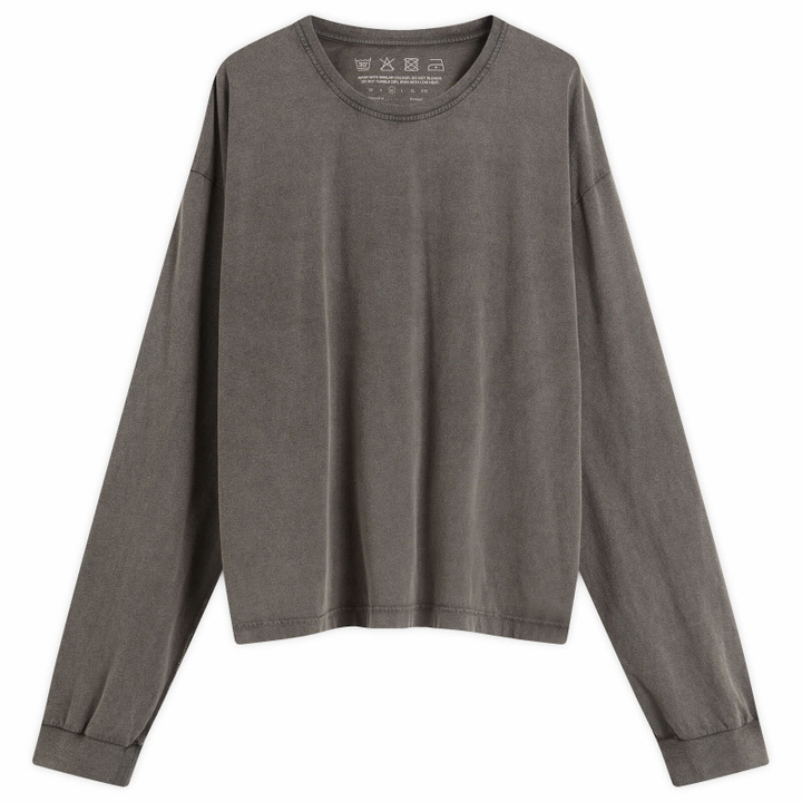 Photo: mfpen Men's Relaxed LS T-Shirt in Washed Graphite