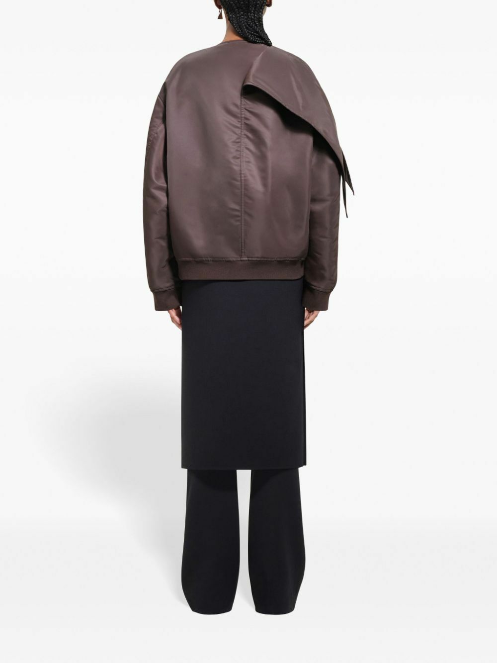 Courrèges Bow-Collar Bomber Jacket Courreges