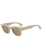 Jacquemus Men's Nicio Sunglasses in Beige