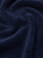 ALTEA - Dennis Cotton-Blend Terry Polo Shirt - Blue