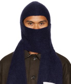 Camiel Fortgens Navy Mohair Scarf