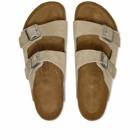 Birkenstock Men's Arizona in Faded Khaki Desert Buck