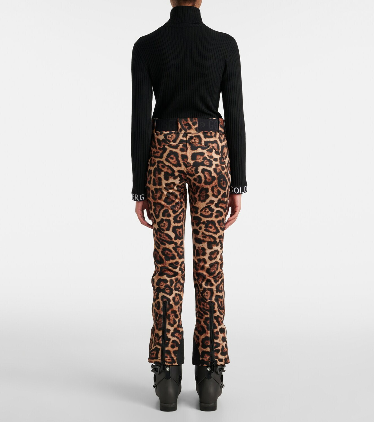 Goldbergh Minou leopard-print ski pants