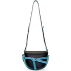 Loewe Black and Blue Small Gate Bag