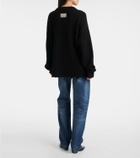 Aya Muse Oversized cotton polo sweater