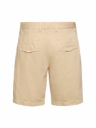 ZEGNA Summer Cotton & Linen Chino Shorts