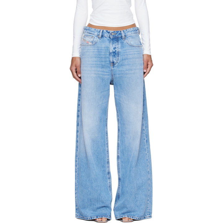 Photo: Diesel Blue Relaxed Low Waist 1996 D-Sire Jeans