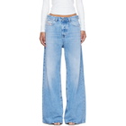 Diesel Blue Relaxed Low Waist 1996 D-Sire Jeans
