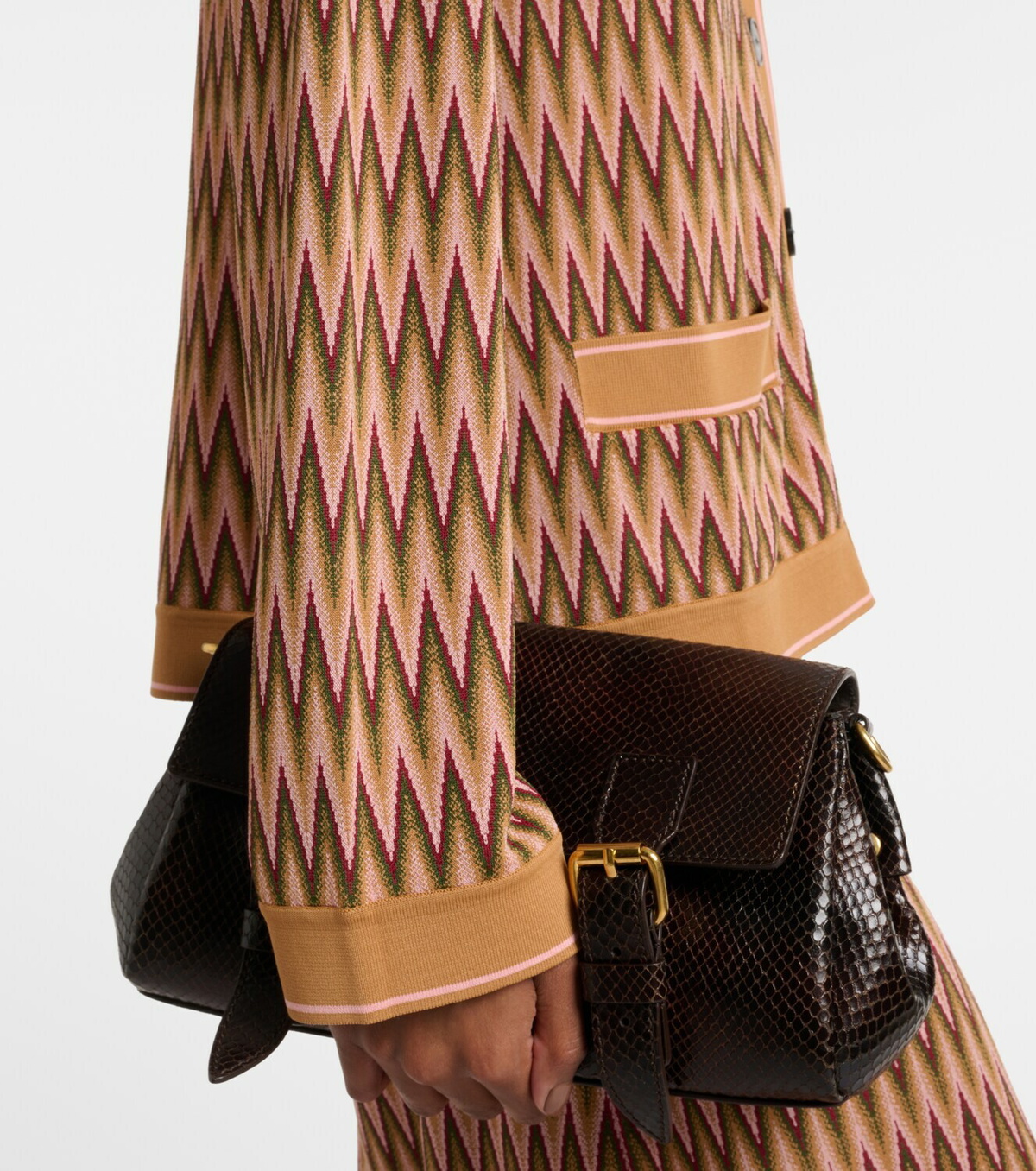 Rixo Quinley jacquard cardigan