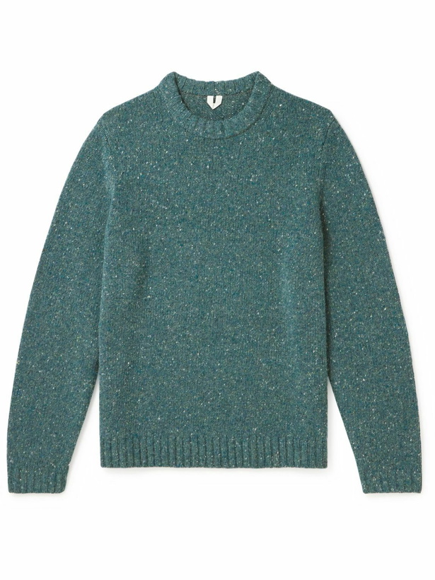 Photo: ARKET - Skanor Wool-Blend Sweater - Blue