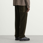 Stone Island Men's Organic Cotton Corduroy Trousers in Charcoal