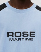 Martine Rose Oversized Panelled T Shirt Blue - Mens - Shortsleeves
