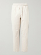Folk - Cotton and Linen-Blend Suit Trousers - Neutrals