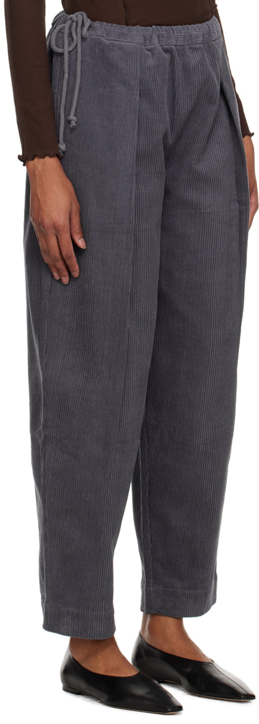 Deiji Studios Purple 'The Drawcord' Lounge Pants