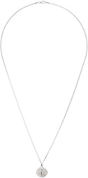WACKO MARIA Silver Coin Necklace