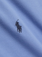 Polo Ralph Lauren - Contrast-Tipped Cotton-Piqué Polo Shirt - Blue