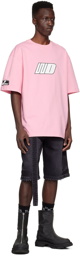 We11done Pink Cotton T-Shirt