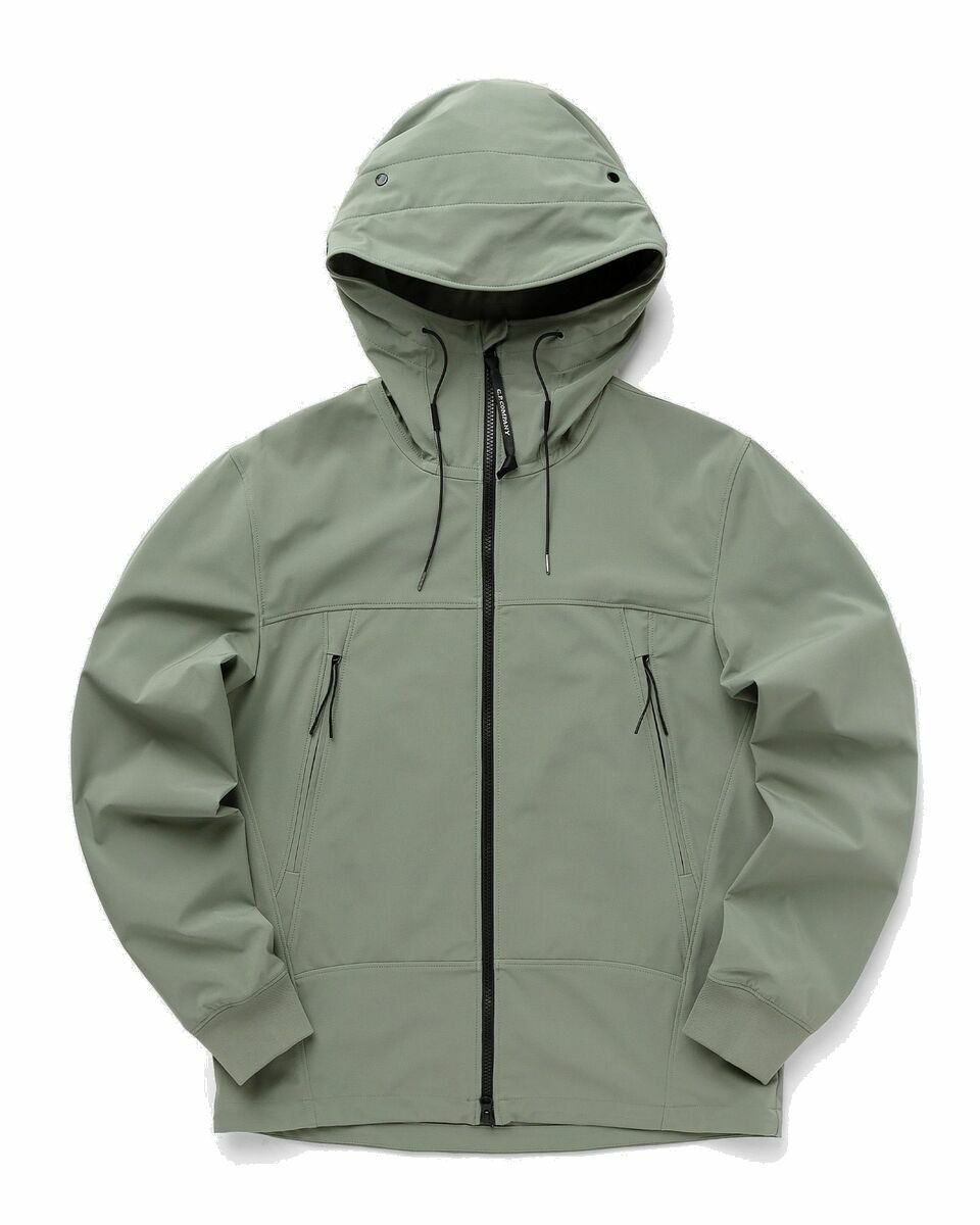 Photo: C.P. Company Cp Shell   R Outerwear   Short Jacket Green - Mens - Shell Jackets