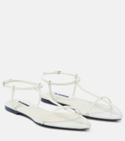 Jil Sander - Leather thong sandals