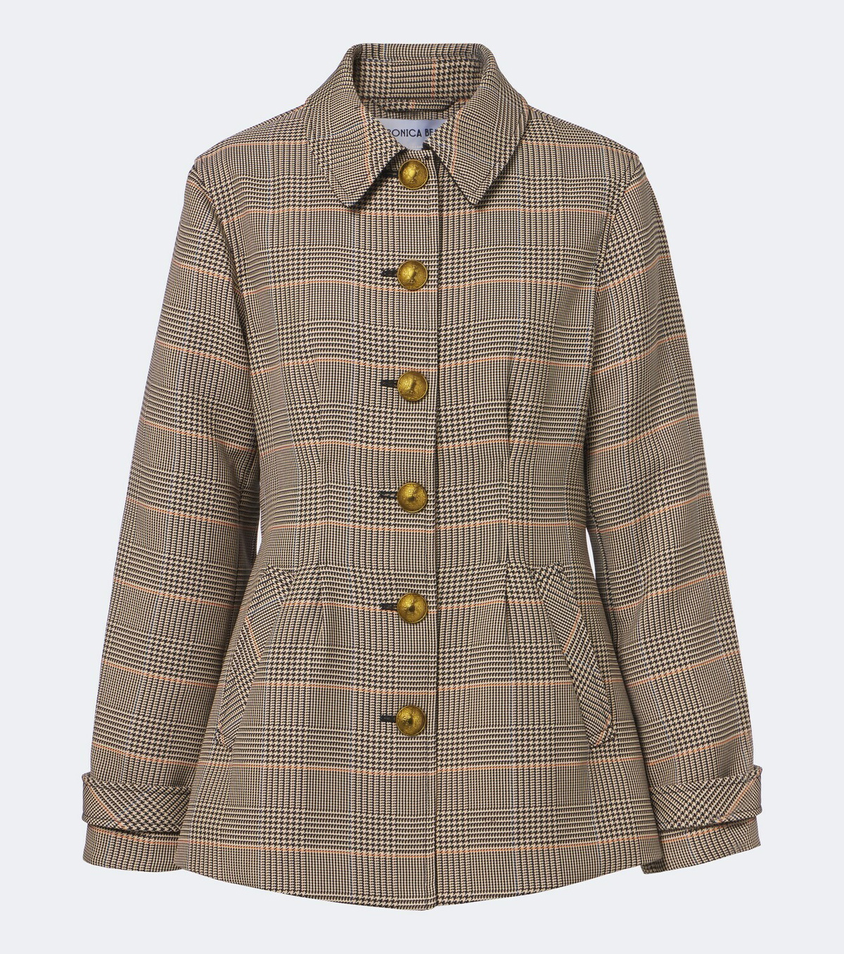 Veronica Beard Severine Prince of Wales check jacket