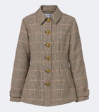 Veronica Beard Severine Prince of Wales check jacket