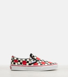 Valentino Garavani x Vans VLogo checked canvas slip-on sneakers