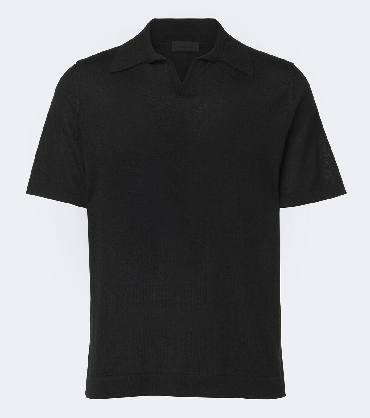 Saman Amel David cashmere and silk polo sweater