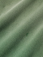 Visvim - Jumbo Distressed Garment-Dyed Cotton-Jersey Hoodie - Green