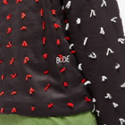 Bode Men's Duo Handtie Quilt Jacket in Black Multi