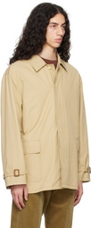 AURALEE Beige Finx Jacket