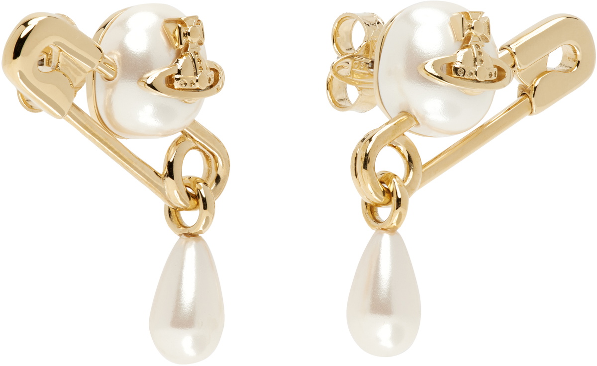 Vivienne Westwood Claude Small Stud Earrings