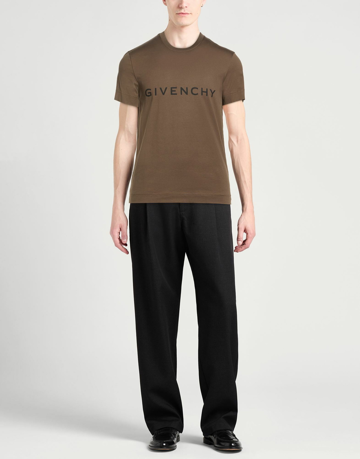 Givenchy Mens T-shirt Khaki