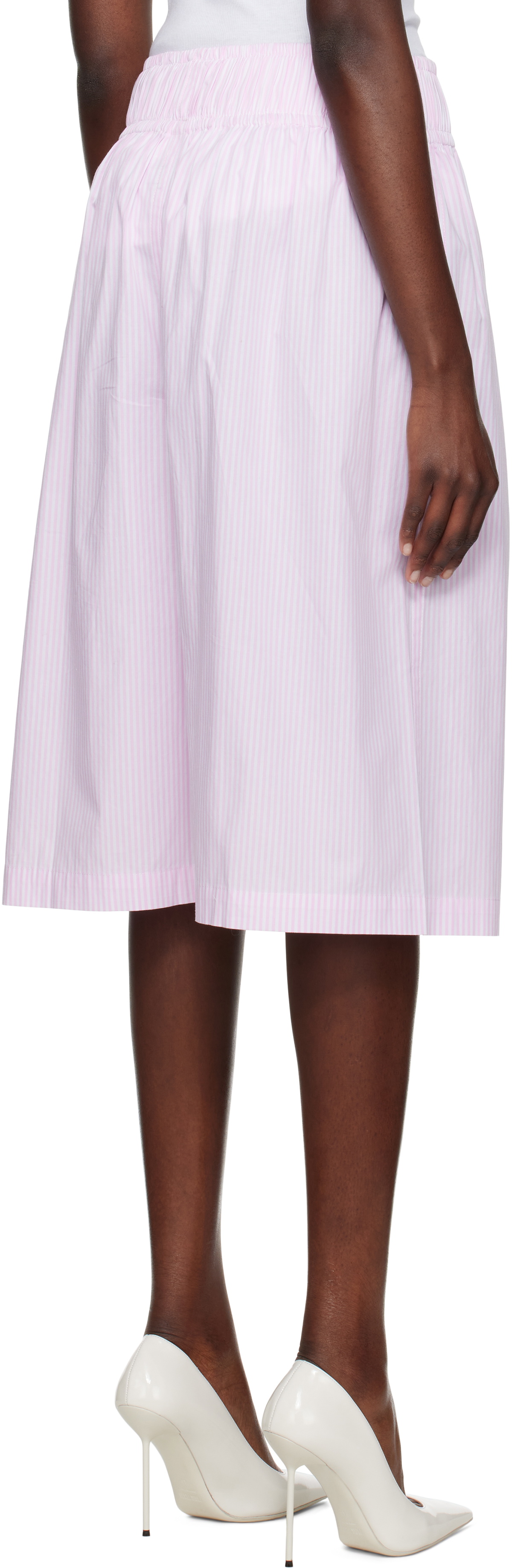 VAQUERA Pink & White Big Boxers Shorts