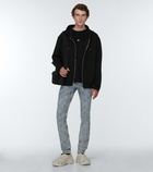 Givenchy - 4G jacquard wool-blend zip-up hoodie