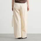 Deiji Studios Women's Tab Pants in Off White